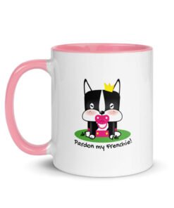 Pink mug left