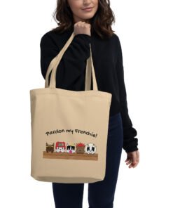 tote bag front oyster woman cover