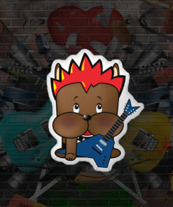 Riff Toff Shaped Pillow - Soft and Colorful Cushion for Snuggling