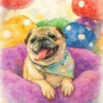 Custom Digital Watercolor Pet Portrait