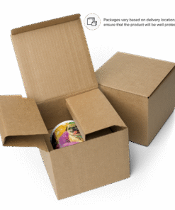 custom pet portrait mug with pet watercolor design package